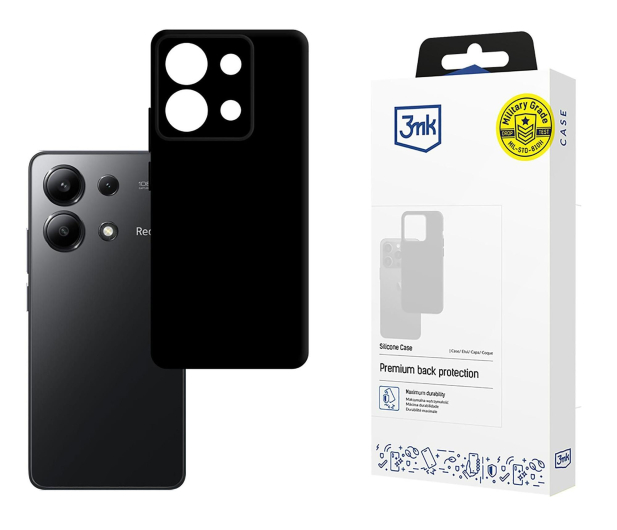3mk Silicone Case do Redmi Note 13 4G - 1355767 - zdjęcie